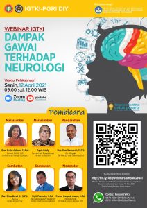 Webinar “Dampak Gawai Terhadap Neurologi”.